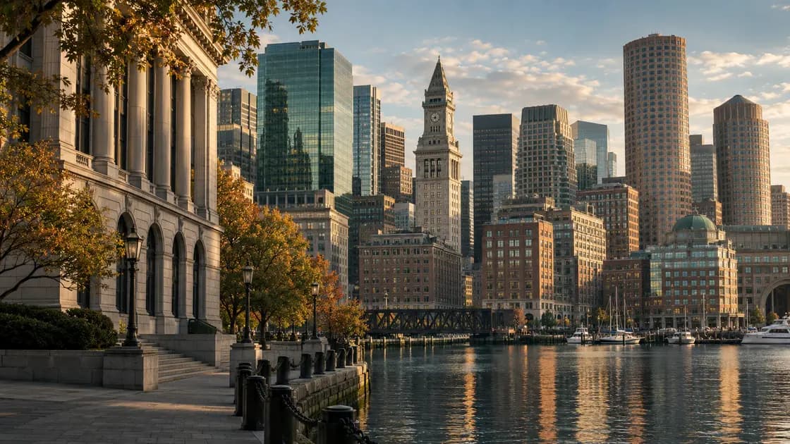Boston finance district