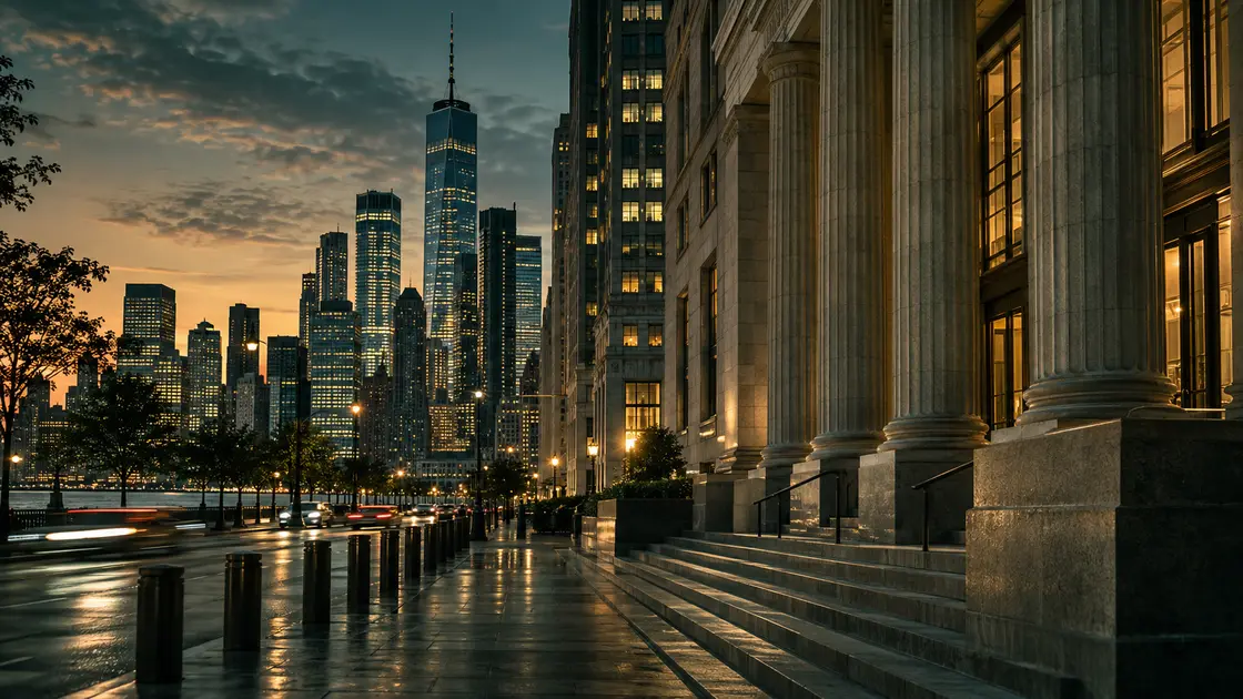 New York finance district